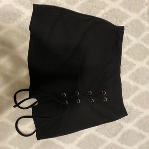 Black skort!